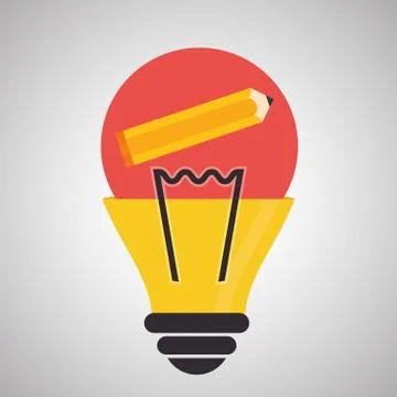 Flat illustration about back to school design Stock Illustration