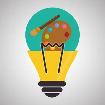 Flat illustration about back to school design 库存插图