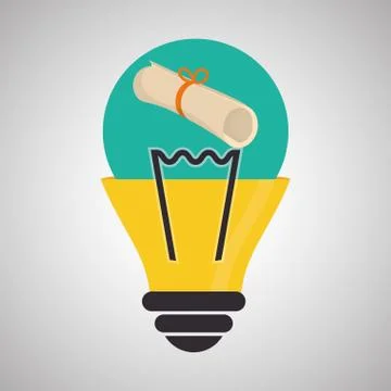 Flat illustration about back to school design Stock Illustration