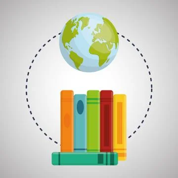 Flat illustration about back to school design Stockillustratie