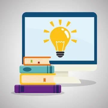 Flat illustration about back to school design 스톡 일러스트