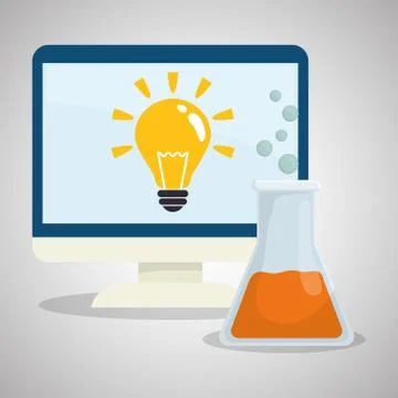 Flat illustration about back to school design 库存插图