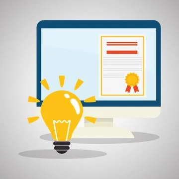 Flat illustration about back to school design Stockillustratie