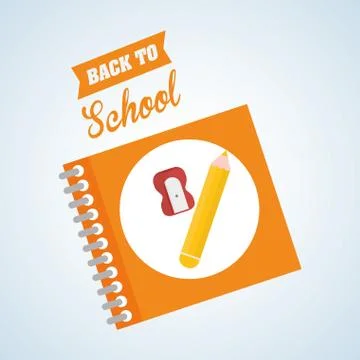 Flat illustration about back to school design, education related, education 스톡 일러스트