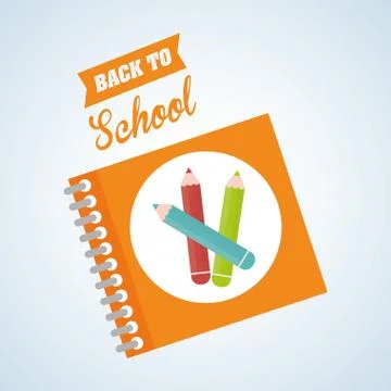 Flat illustration about back to school design, education related, education 스톡 일러스트