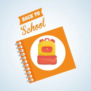 Flat illustration about back to school design, education related, education Illustrazione stock