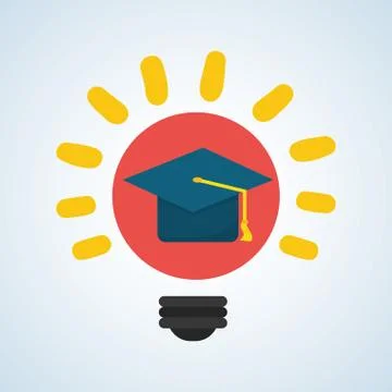 Flat illustration about back to school design, education related 스톡 일러스트