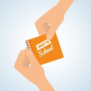 Flat illustration about back to school design, education related 스톡 일러스트