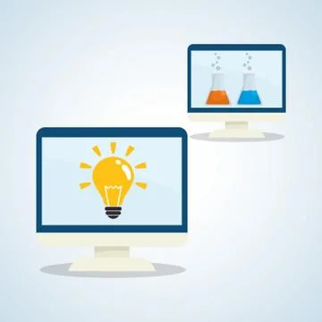 Flat illustration about back to school design, education related 스톡 일러스트