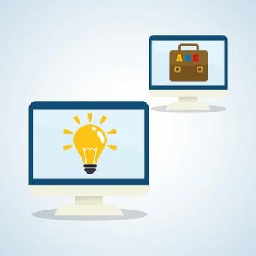 Flat illustration about back to school design, education related 스톡 일러스트