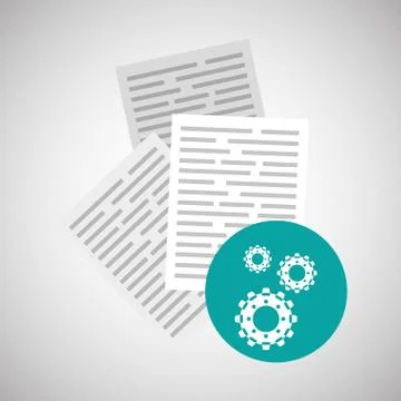 Flat illustration about Security system Stock Illustration