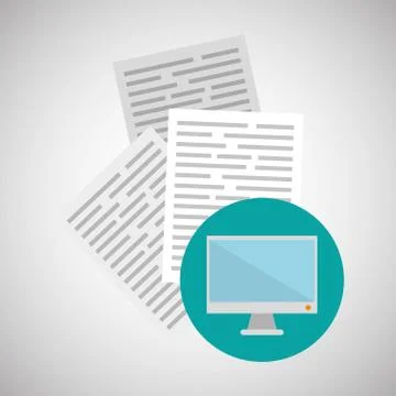 Flat illustration about Security system Stock Illustration