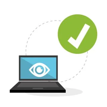 Flat illustration about Security system Illustrazione stock