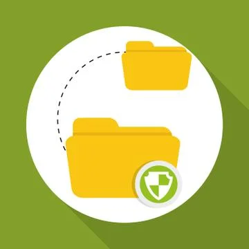 Flat illustration about Security system , vector Illustrazione stock