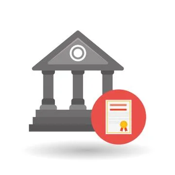 Flat illustration of Back to School design 스톡 일러스트