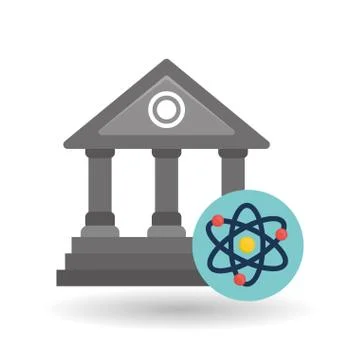 Flat illustration of Back to School design Stock Illustration