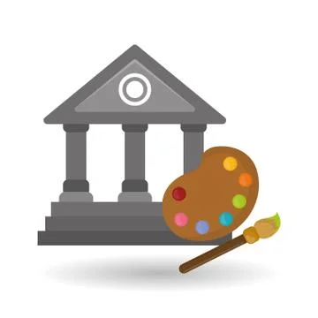 Flat illustration of Back to School design Stock Illustration