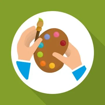 Flat illustration of Back to School design , vector Stockillustratie