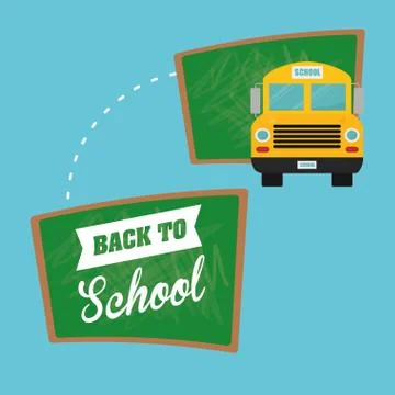Flat illustration of Back to School design , vector イラスト素材