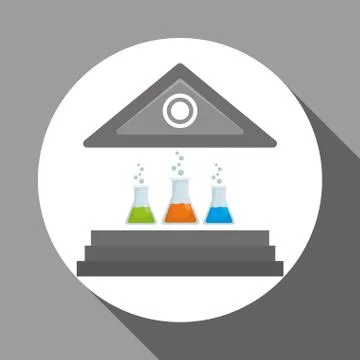 Flat illustration of Back to School design , vector 库存插图