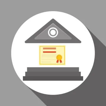 Flat illustration of Back to School design , vector 스톡 일러스트