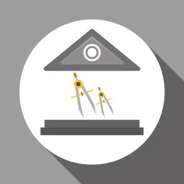 Flat illustration of Back to School design , vector 스톡 일러스트