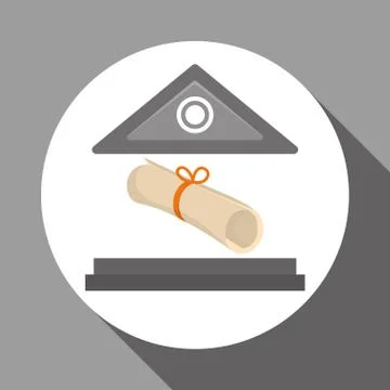 Flat illustration of Back to School design , vector イラスト素材