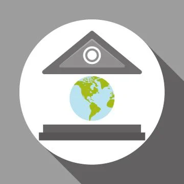 Flat illustration of Back to School design , vector Stockillustratie