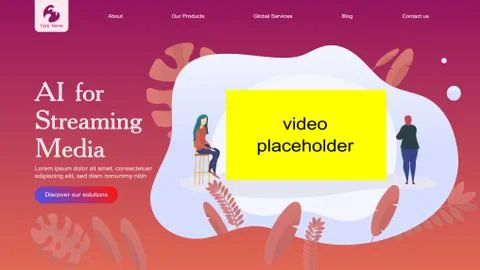 Flat Illustration Characters Stock Illustration