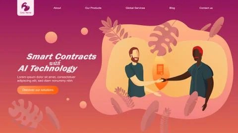 Flat Illustration Characters Stock Illustration