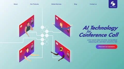 Flat Illustration Characters Stock Illustration