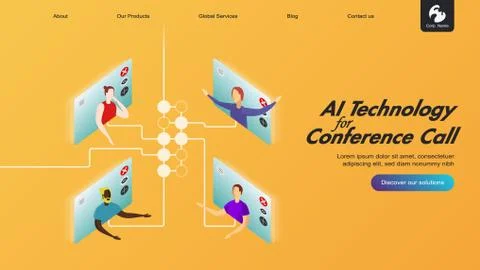 Flat Illustration Characters Stock Illustration