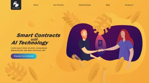 Flat Illustration Characters Stock Illustration