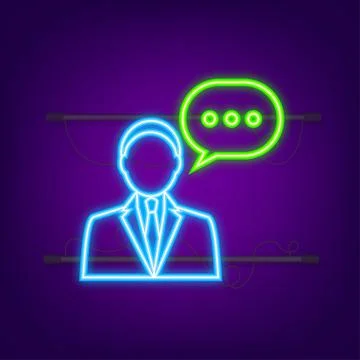 Flat illustration with customer service. 3d vector illustration. Customer 库存插图