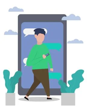 Flat Illustration Stock Illustration