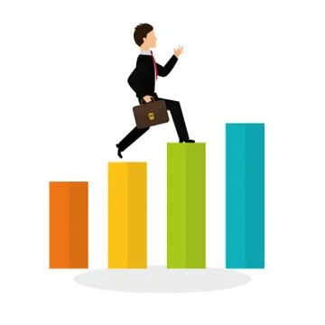 Flat illustration of profit design , editable vector 스톡 일러스트