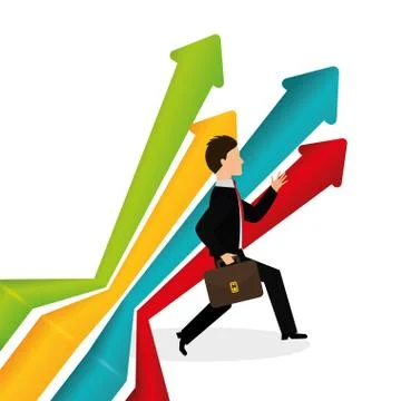 Flat illustration of profit design , editable vector 스톡 일러스트