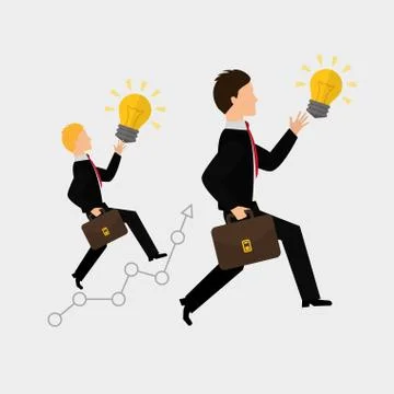 Flat illustration of profit design , editable vector 스톡 일러스트