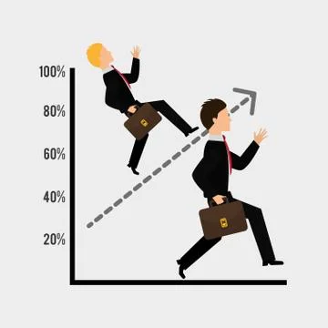 Flat illustration of profit design , editable vector 스톡 일러스트