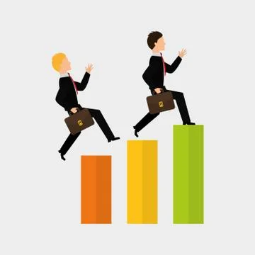Flat illustration of profit design , editable vector 스톡 일러스트