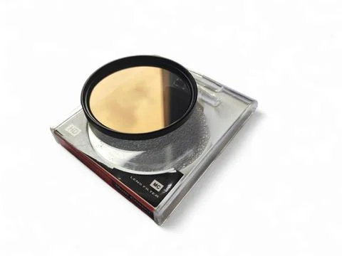 Flat image neutral density filter Stock Photos