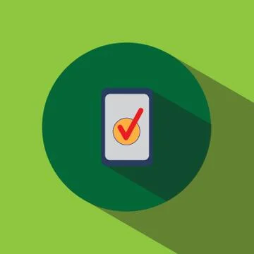 Flat ipad icon vector universal sign . Stock Illustration