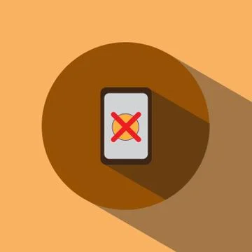 Flat ipad icon vector universal sign . Stock Illustration