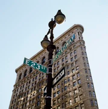 Flat Iron Building Stock Photos