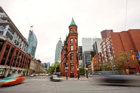 Flat Iron Building Toronto Stock Photos