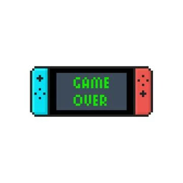 Flat Isolated Icon of a Mobile Video Console Stock-Illustration