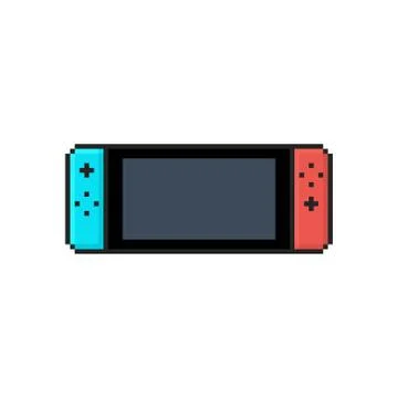 Flat Isolated Icon of a Mobile Video Console Ilustração Stock