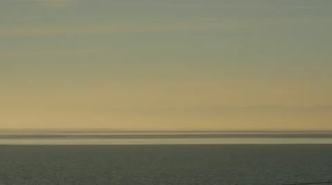 Flat lake Stock Footage 58574482