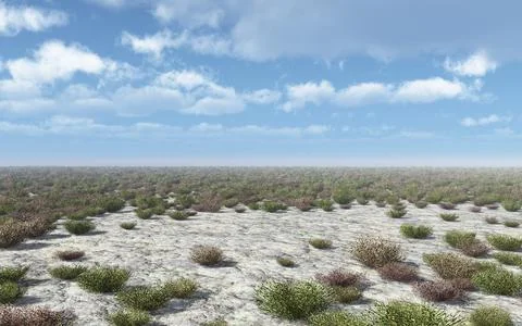 Flat landscape Stock Illustration