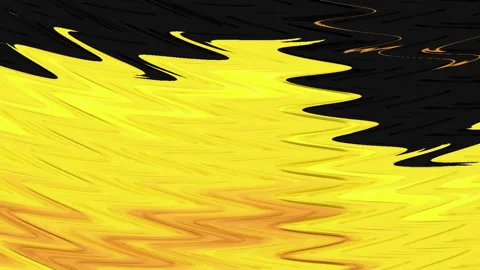 Flat lay abstract background with yellow and black glitch wave patterns mov.. 스톡 동영상 344322423